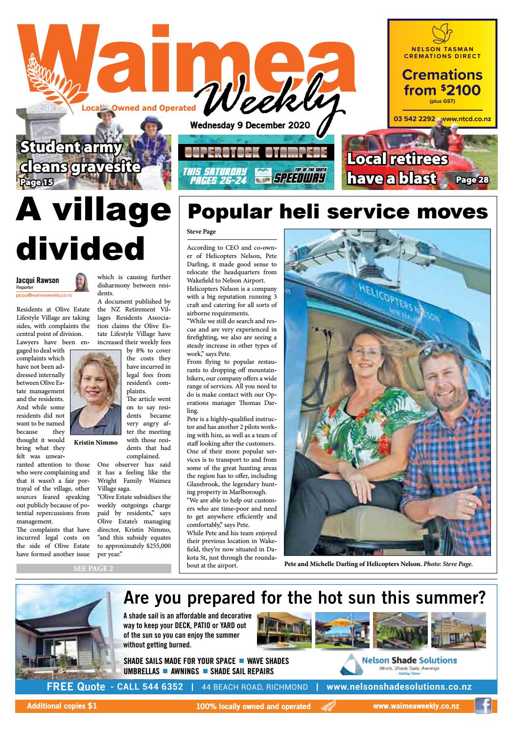 9 December By Waimea Weekly Ltd Issuu