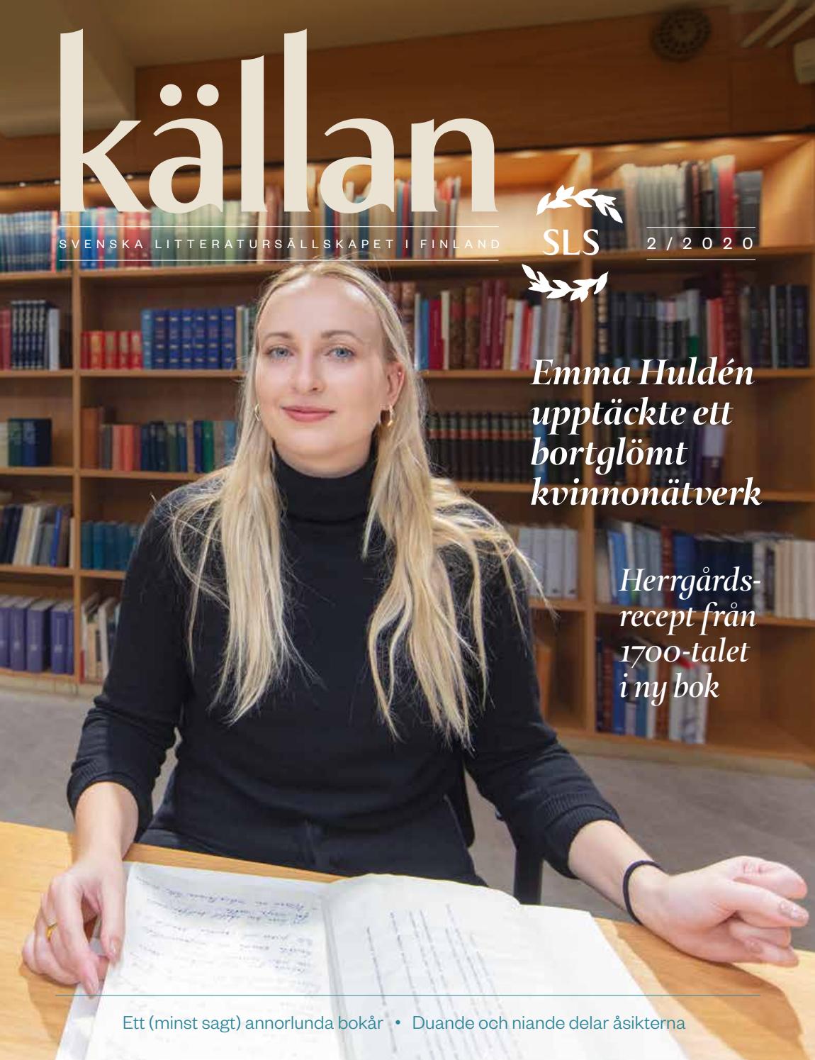 Källan 2/2020 by Svenska litteratursällskapet i Finland - issuu