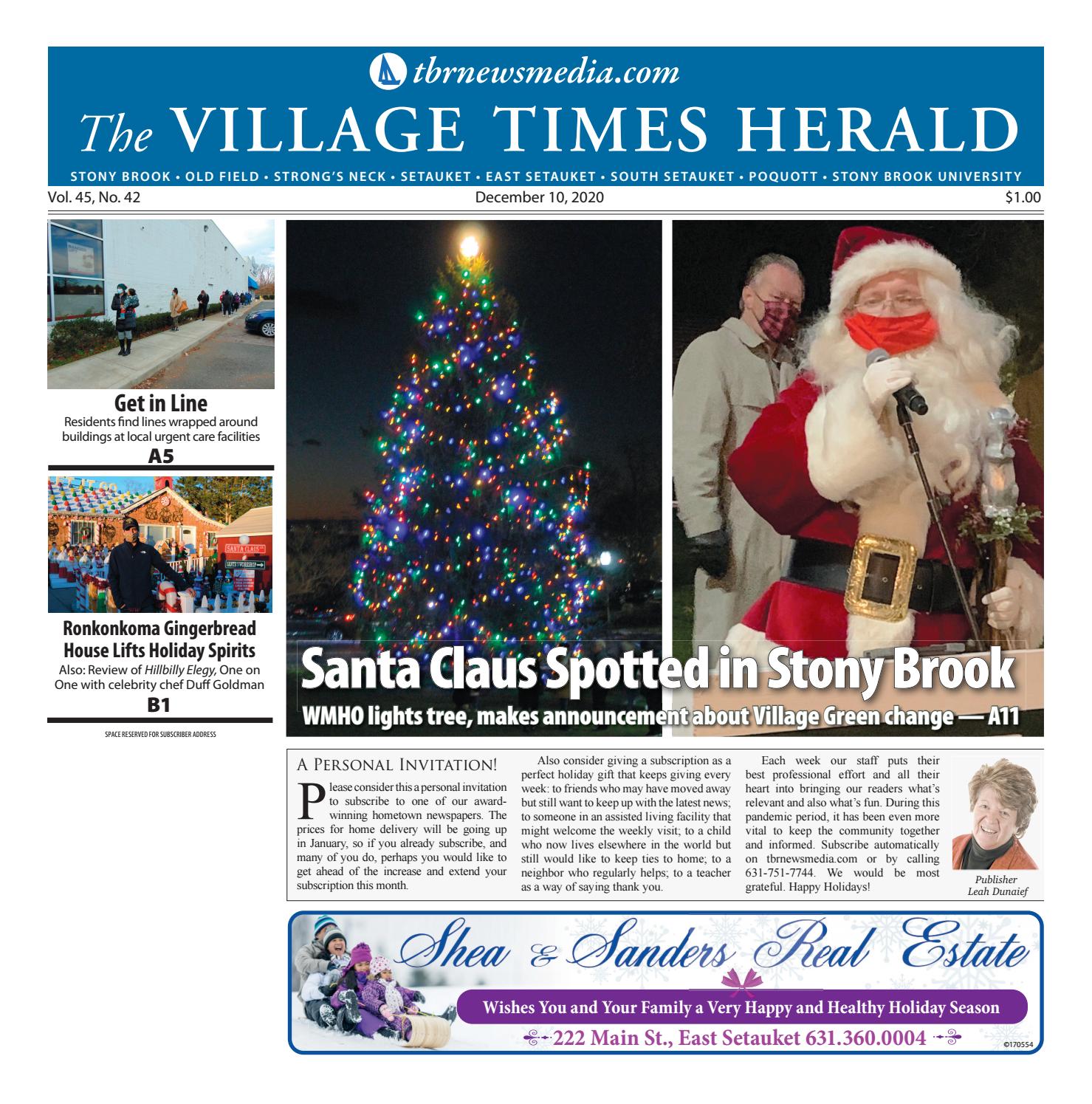 The Village Times Herald December 10, 2020 by TBR News Media Issuu