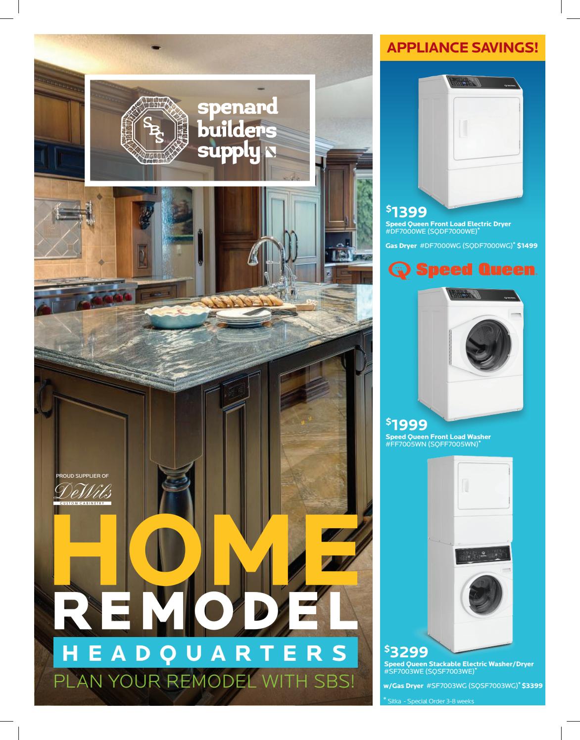 SBS Holiday Appliance Sale 2020 by spenardbuilderssupply Issuu