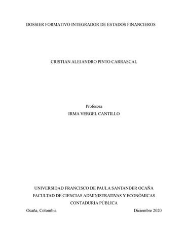 Dossier Formativo Integrador 德文 Estados Financieros 第 2 页
