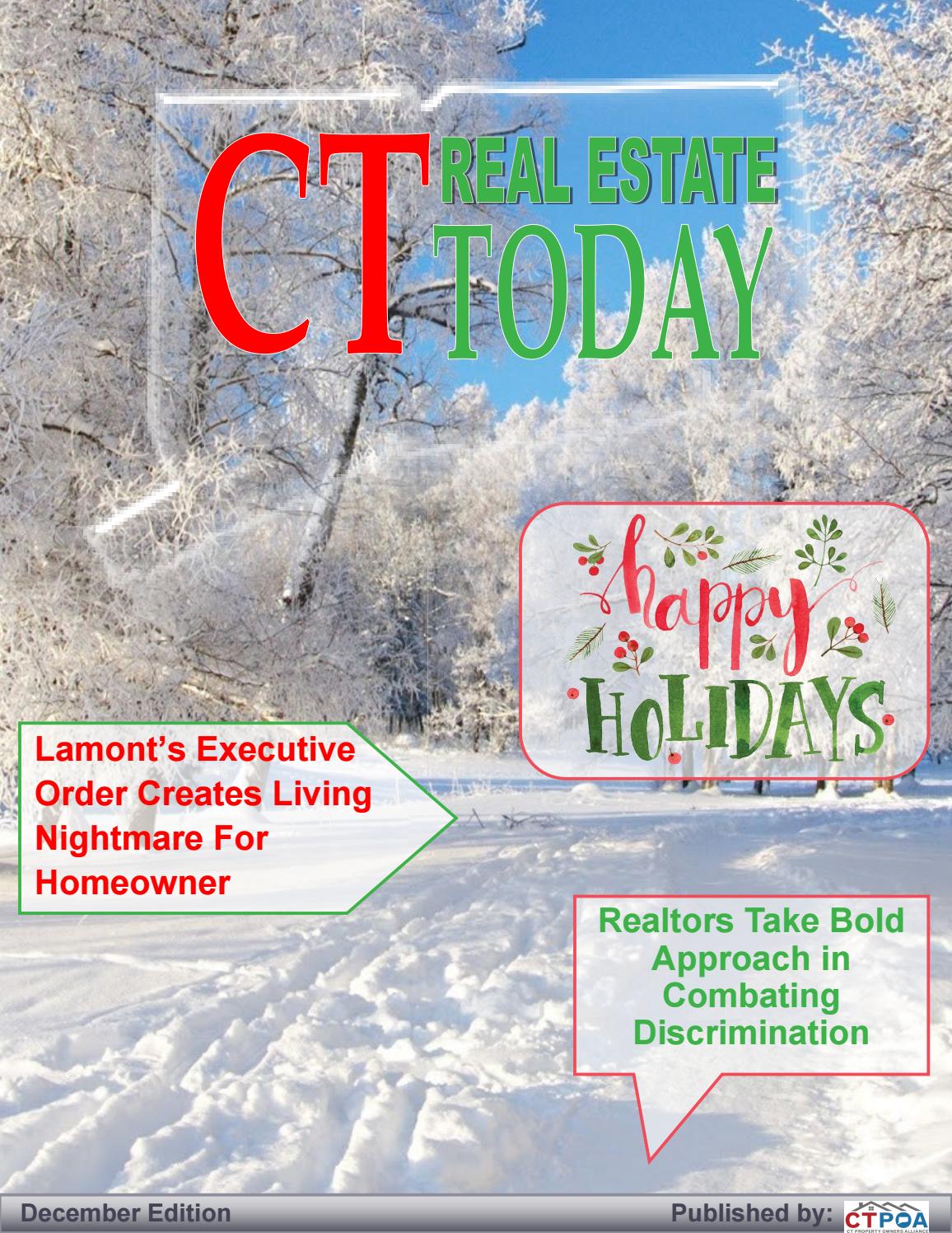 CT Real Estate Today December Edition by CT Real Estate Today Issuu