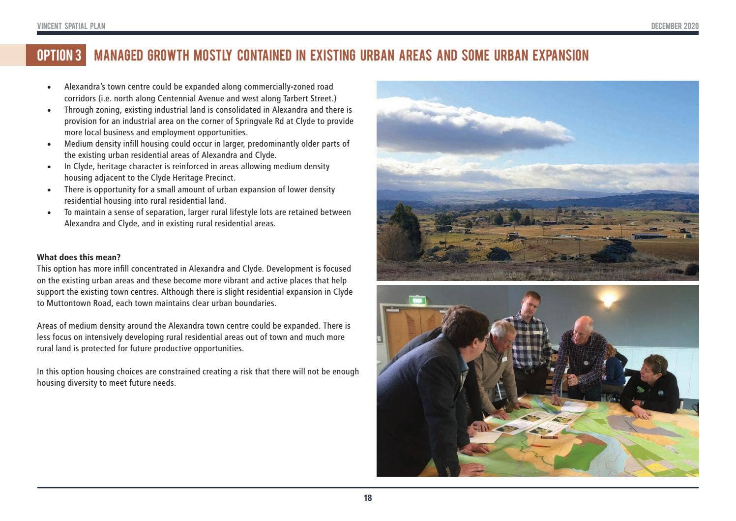 Let's Talk Options - Vincent Spatial Plan by Central Otago District ...