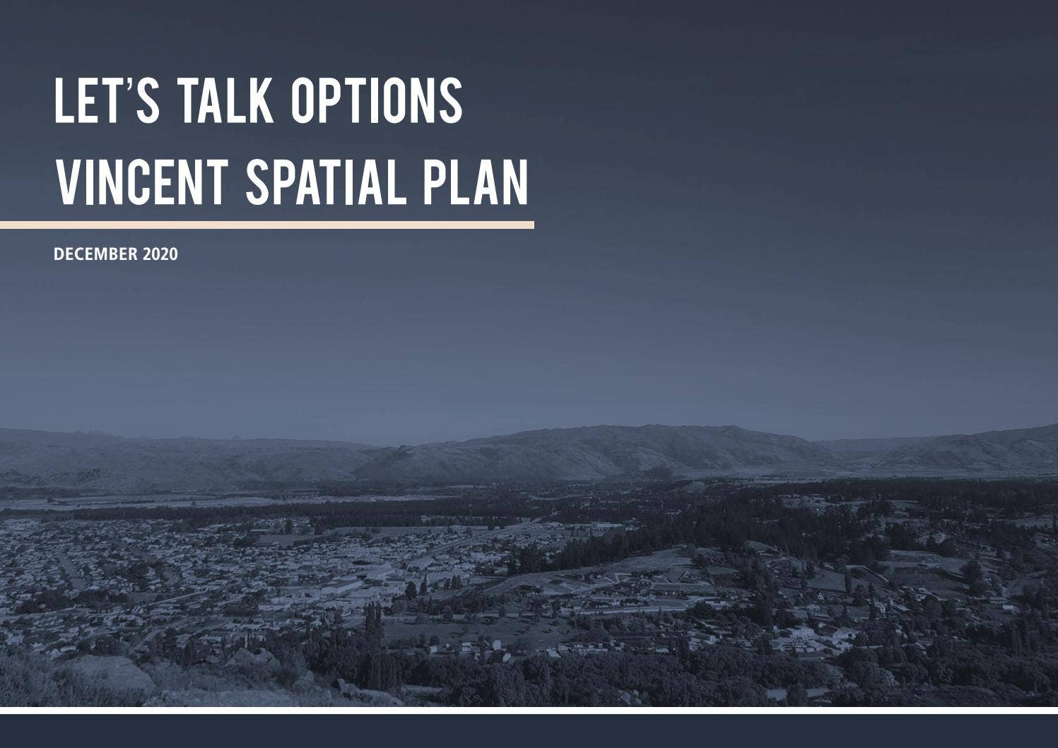 Let's Talk Options - Vincent Spatial Plan by Central Otago District ...