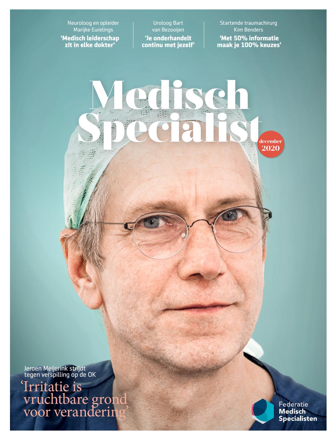 Magazine Medisch Specialist december 2020 by Federatie