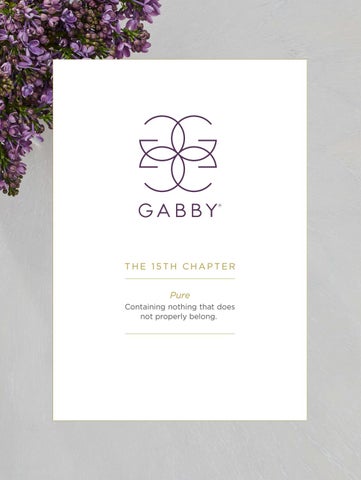 GABBY 2019 灯饰目录 . Ch. 15 Pure 第 2 页