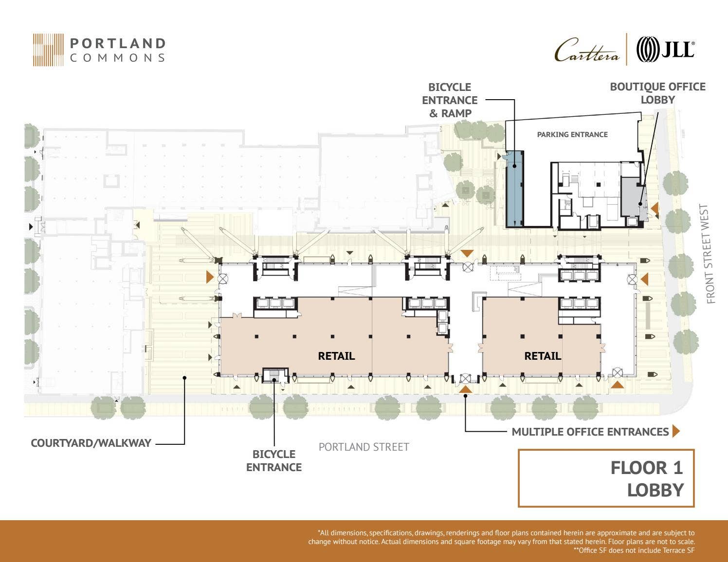 Portland Layout Portland Commons Floor Plan Package by JLL - Issuu