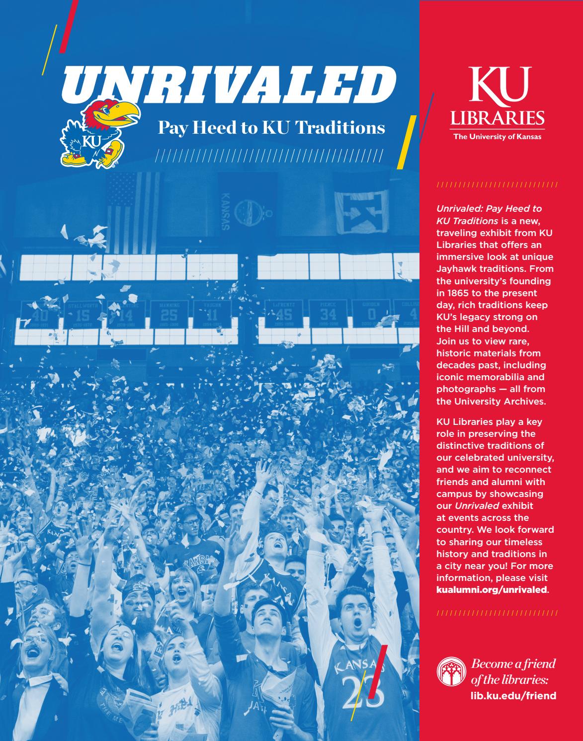 KU Alumni magazine ad, December 2019 by KU Libraries Issuu