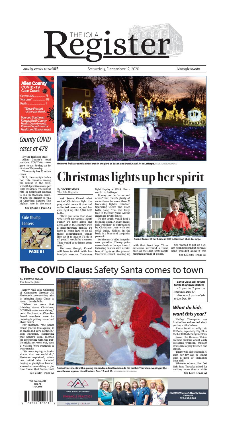 The Iola Register, December 12, 2020 by Iola Register - Issuu