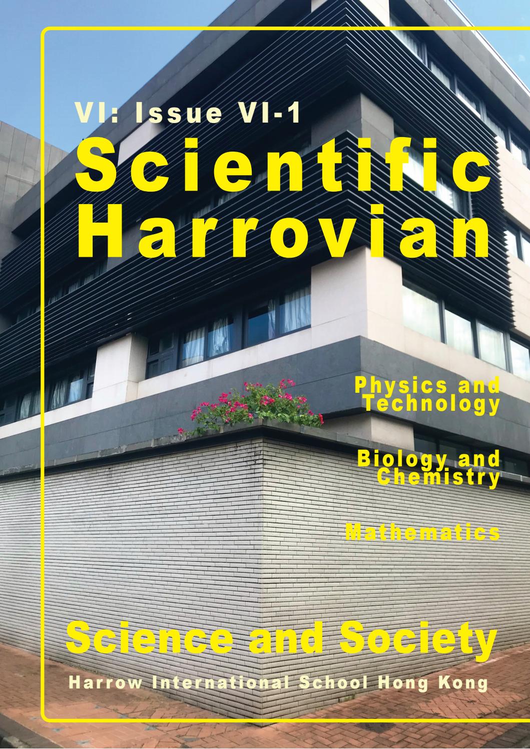 The Scientific Harrovian Issue 6 1 December By Harrow International School Hong Kong Issuu