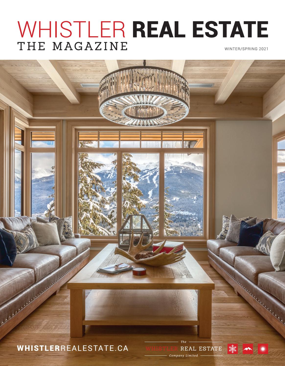 Whistler Real Estate Magazine Winter 2020 2021 By Whistlerrealestate Issuu