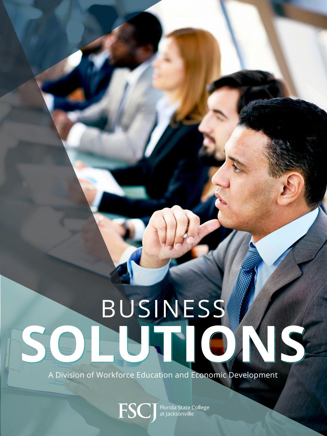 FSCJ Business Solutions Sales Kit by fscjpublications - Issuu