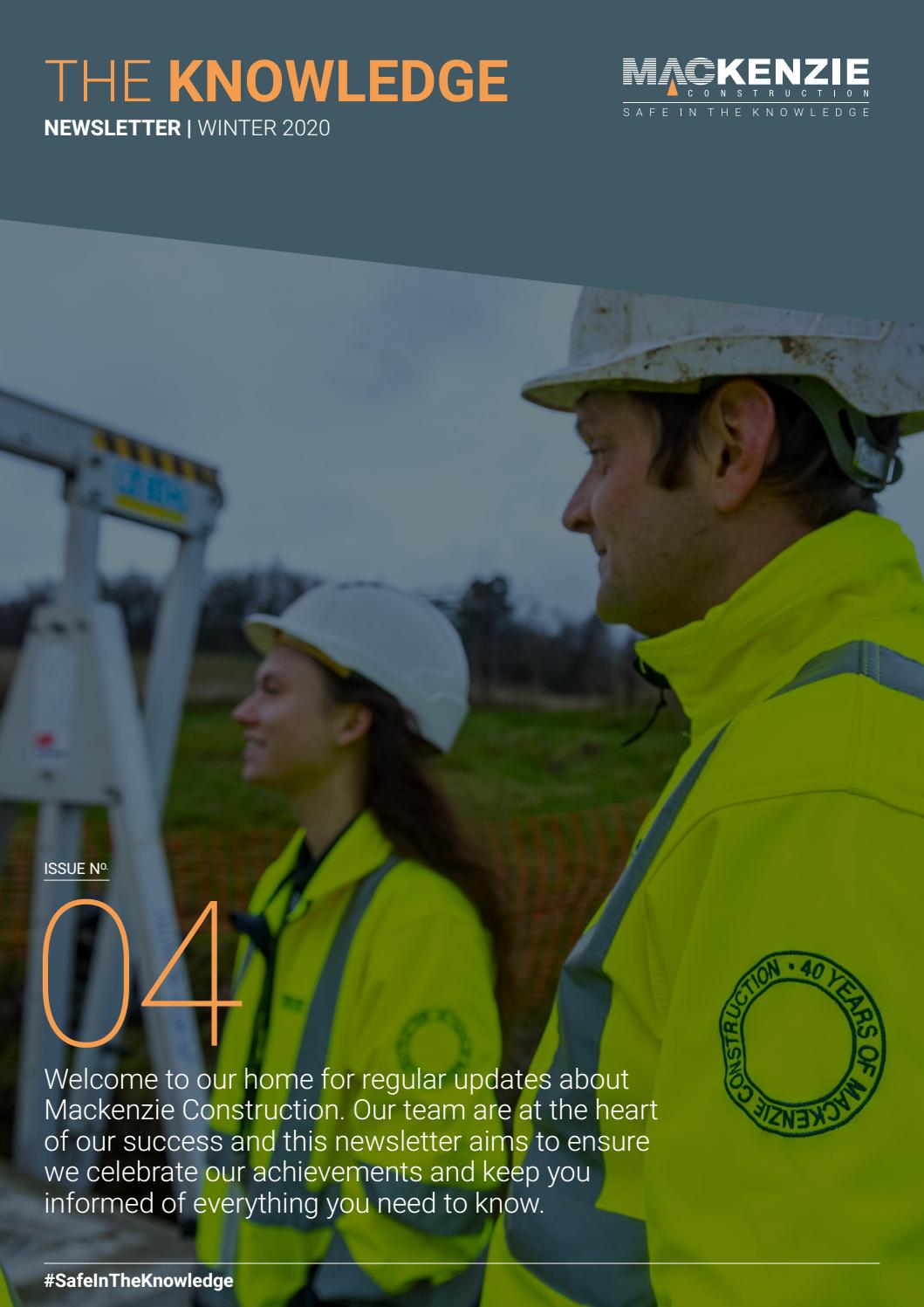 Mackenzie Construction Newsletter_Winter 2020 by Genoa Black Issuu