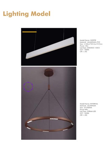 moOod Lighting 灯饰目录 · moOod-Clik 办公 - 灯饰 Proposal Study 第 10 页