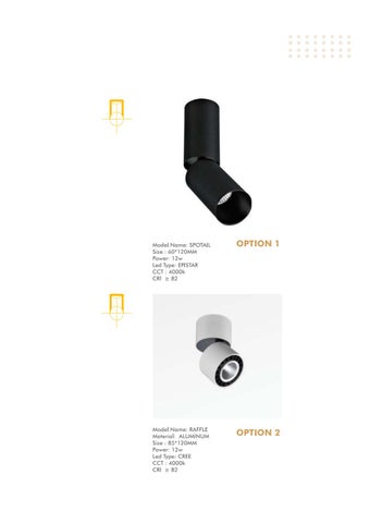 moOod Lighting 灯饰目录 · moOod-Clik 办公 - 灯饰 Proposal Study 第 13 页
