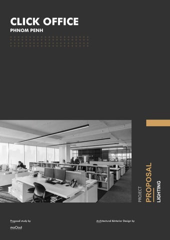 moOod Lighting 灯饰目录 · moOod-Clik 办公 - 灯饰 Proposal Study 第 3 页