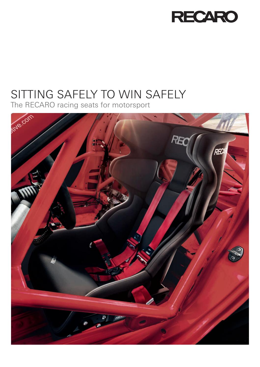 recaro racer car seat