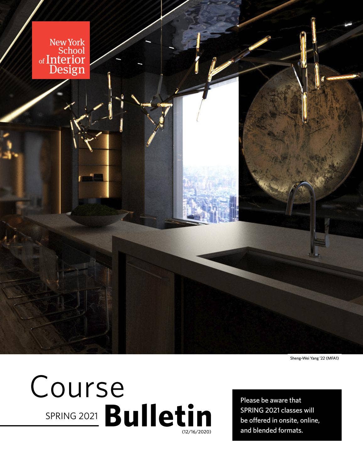 Spring 2021 Course Bulletin by New York School of Interior Design - Issuu