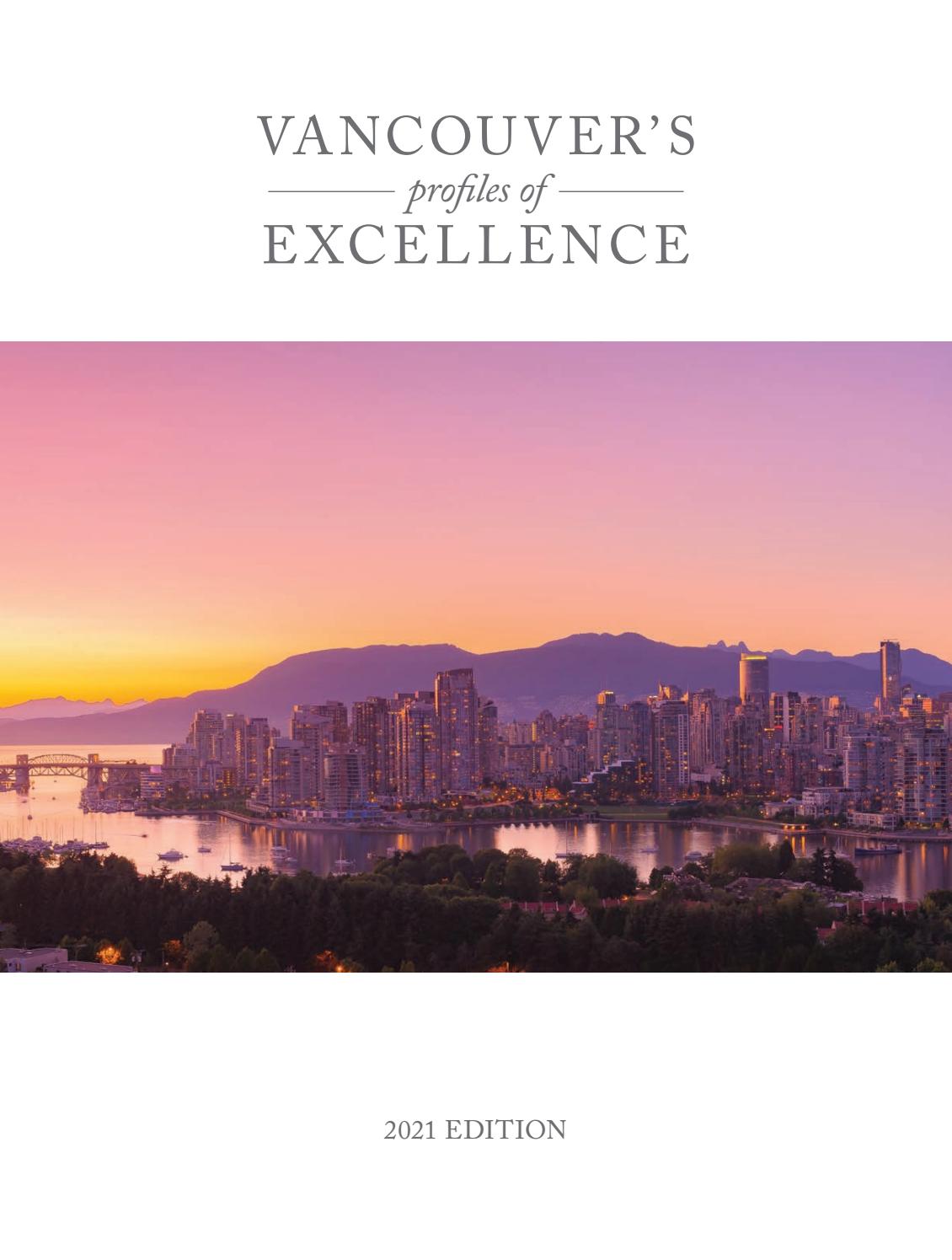 Vancouver's Profiles of Excellence 2020 by Vancouver Is Awesome Issuu