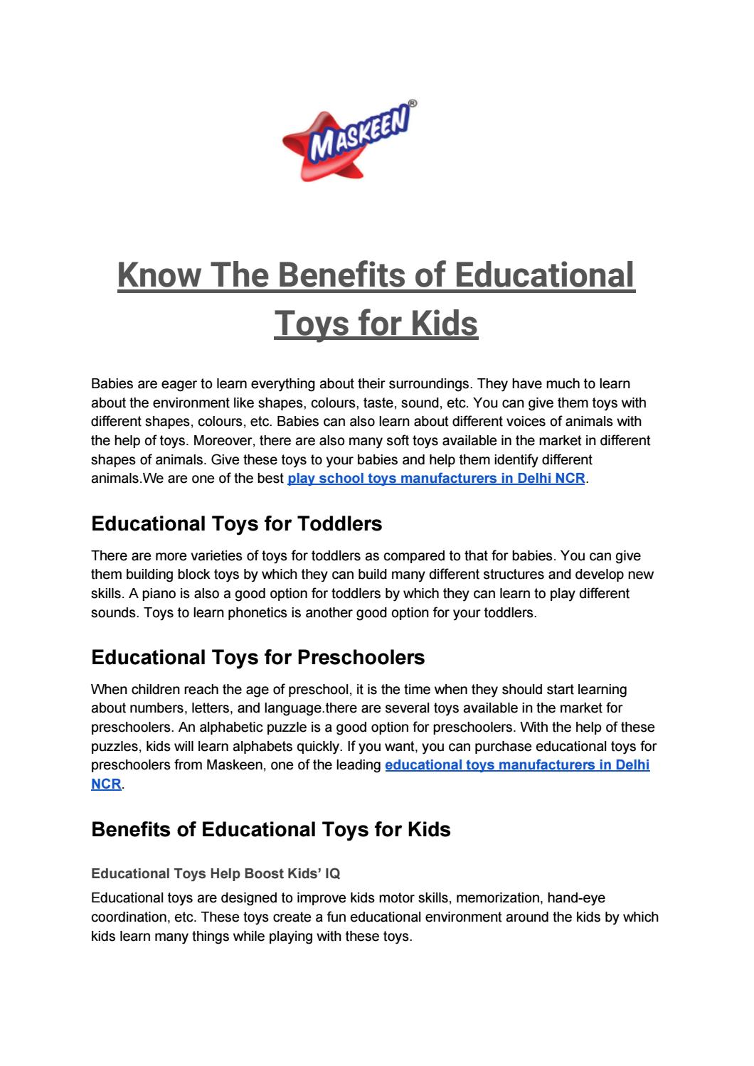 know-the-benefits-of-educational-toys-for-kids-by-maskeenoverseas-issuu