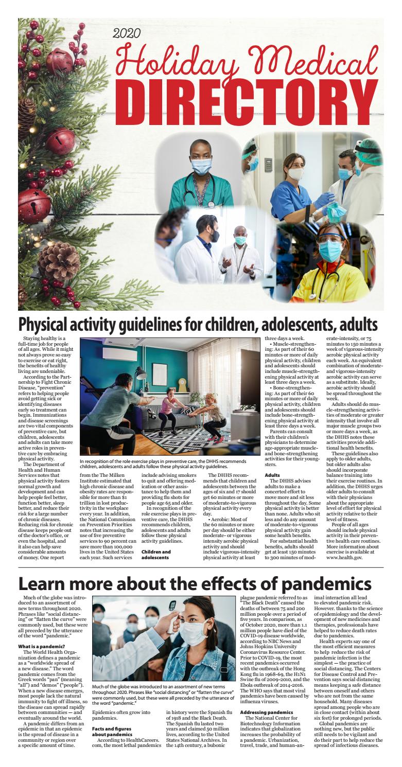 2020 Holiday Medical Directory by Hearst Midwest Issuu