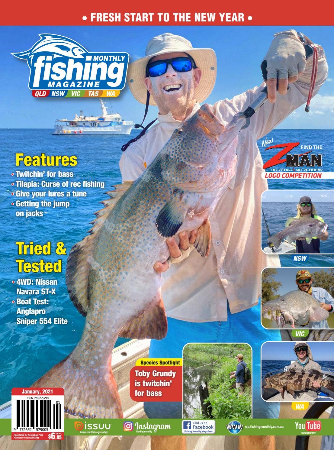 Fishing Monthly Magazine | January 2021 by Fishing Monthly - Issuu