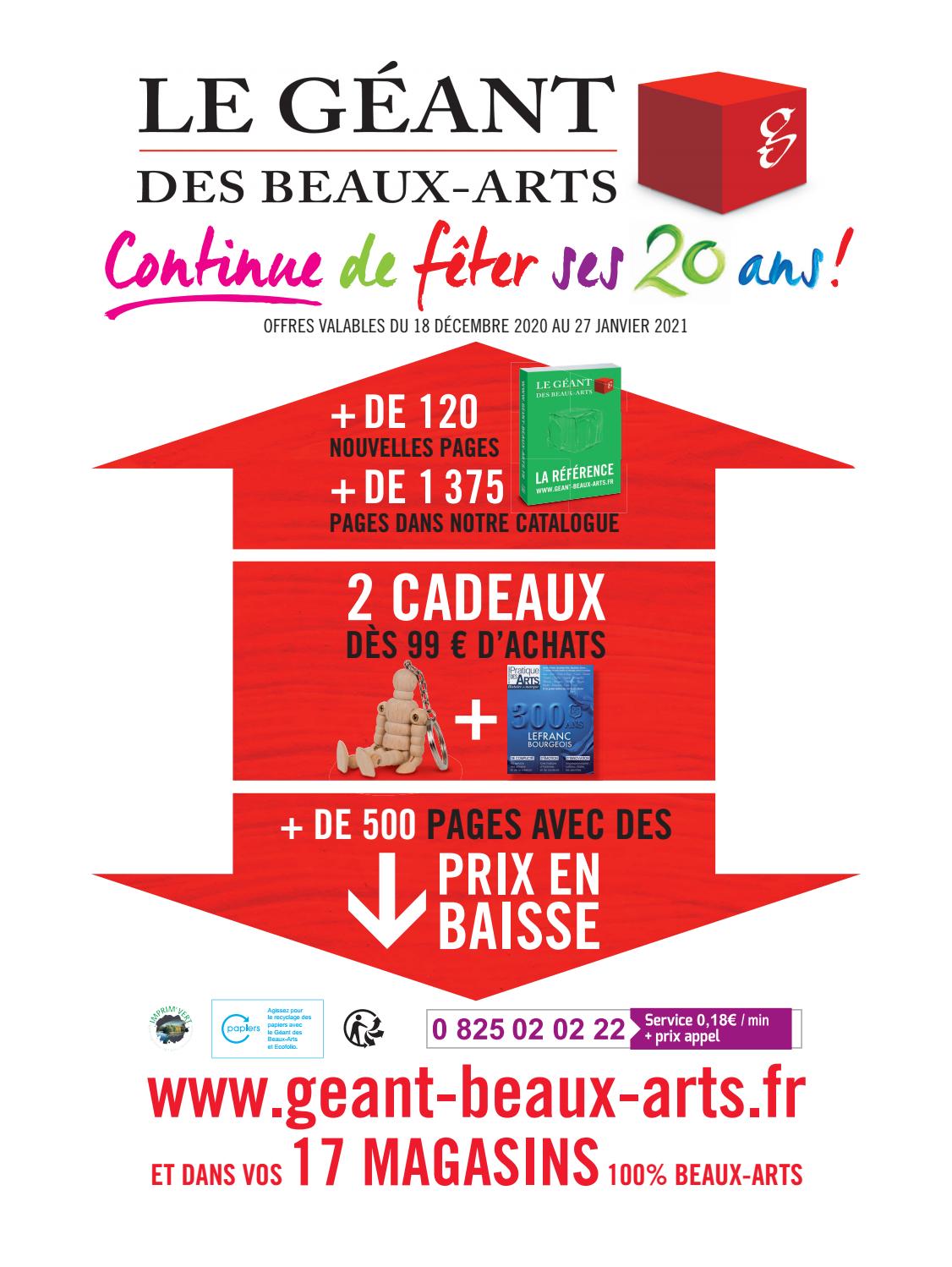 Geant Des Beaux Arts Catalogue En Ligne
