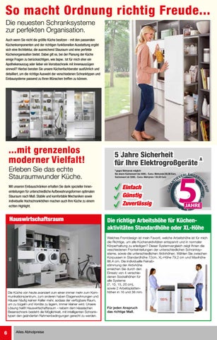 Die Möbelfundgrube Martin Eckert GmbH 家具目录 · Die Möbelfundgrube Küchenkatalog KW01 第 6 页