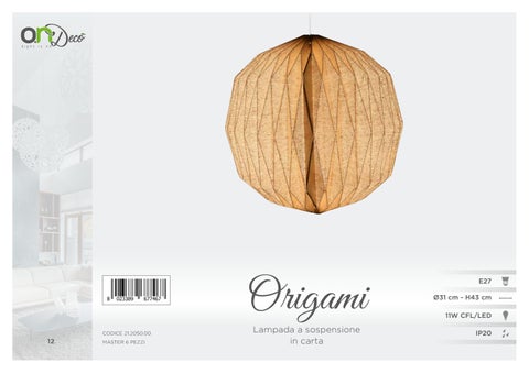 Kon.El.Co. S.p.a. 灯饰目录 · Catalogo OnDecò 2021 第 12 页