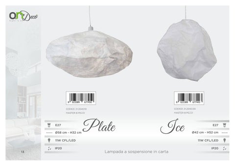 Kon.El.Co. S.p.a. 灯饰目录 · Catalogo OnDecò 2021 第 13 页
