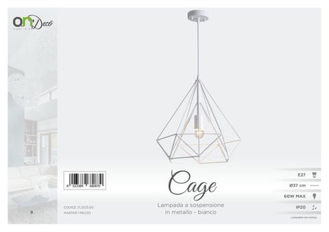 Kon.El.Co. S.p.a. 灯饰目录 · Catalogo OnDecò 2021 第 8 页