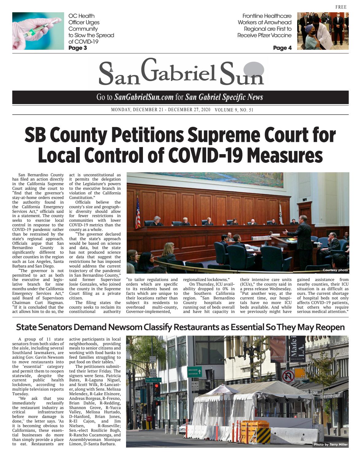 San Gabriel Sun 12 21 2020 By Beacon Media News Issuu