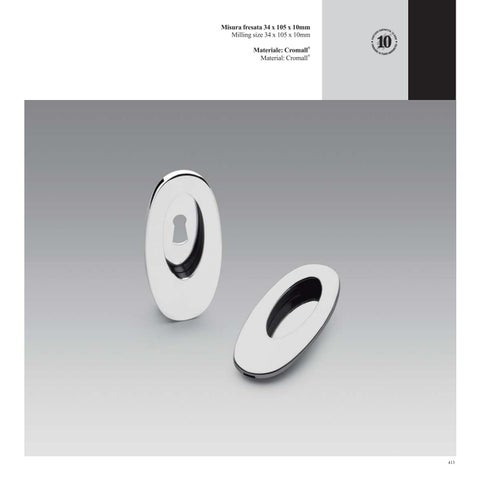 Colombo Design S.p.A. Handles 家具目录 2021: Flush handles | Maniglie ad incasso 第 13 页