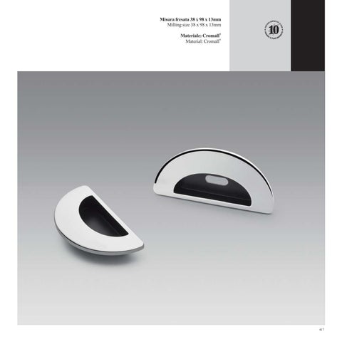 Colombo Design S.p.A. Handles 家具目录 2021: Flush handles | Maniglie ad incasso 第 17 页