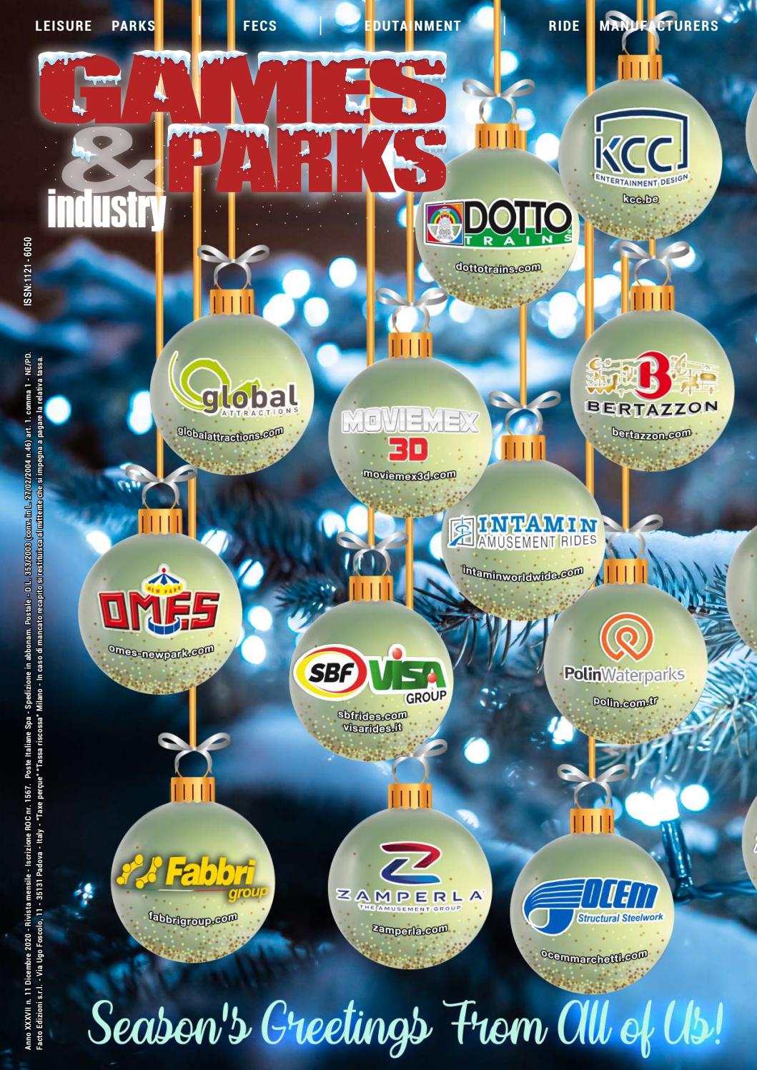 GAMES & PARKS Industry December 2020 by Games & Parks Industry - Issuu