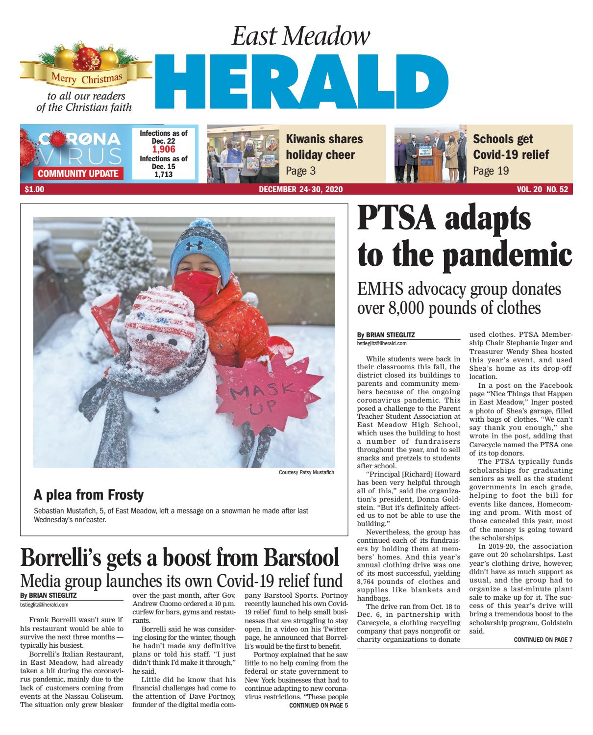 East Meadow Herald 12 24 2020 By Richner Communications Inc Issuu