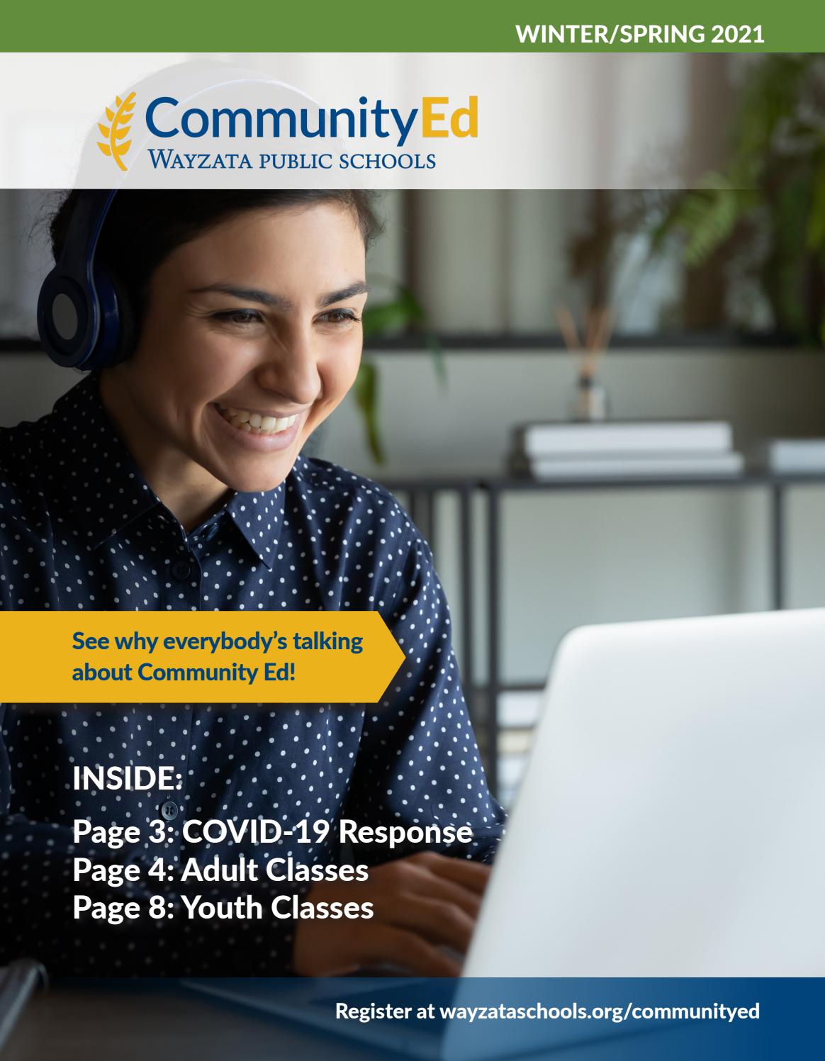 2021 Winter/Spring Catalog by Wayzata Public Schools Issuu