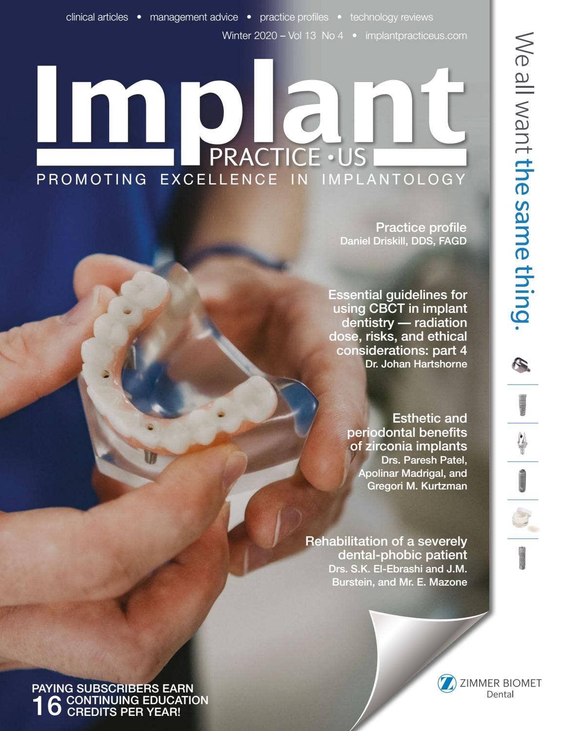 Implant Practice US Winter 2020 Vol 13 No 4 by MedMark, LLC - Issuu