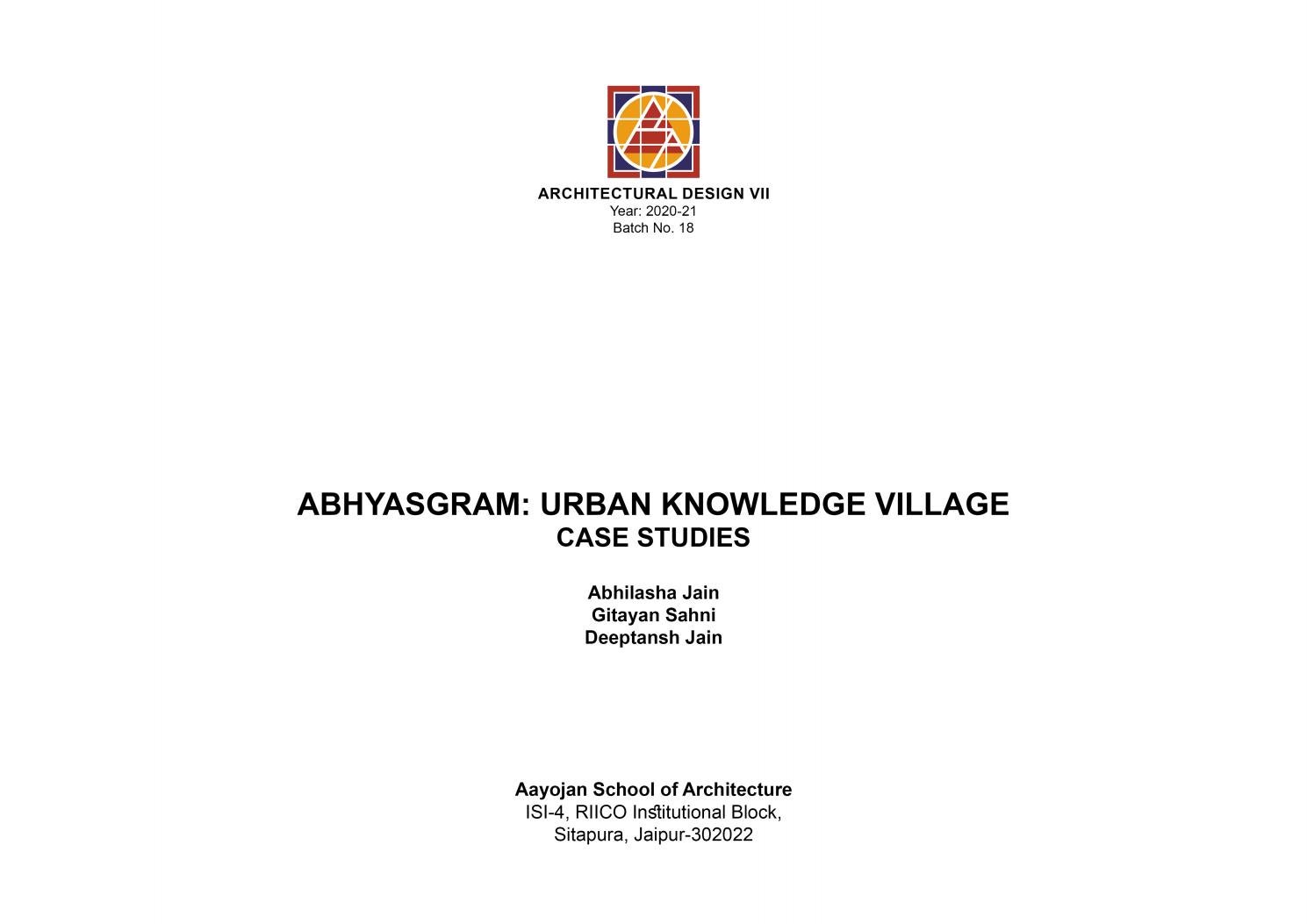 Urban center case study image