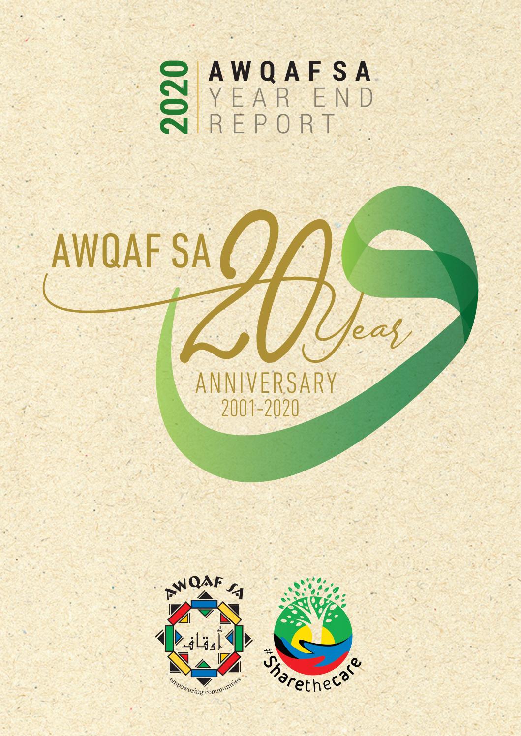 Awqaf SA 2020 Year-End Report by AwqafSA - Issuu