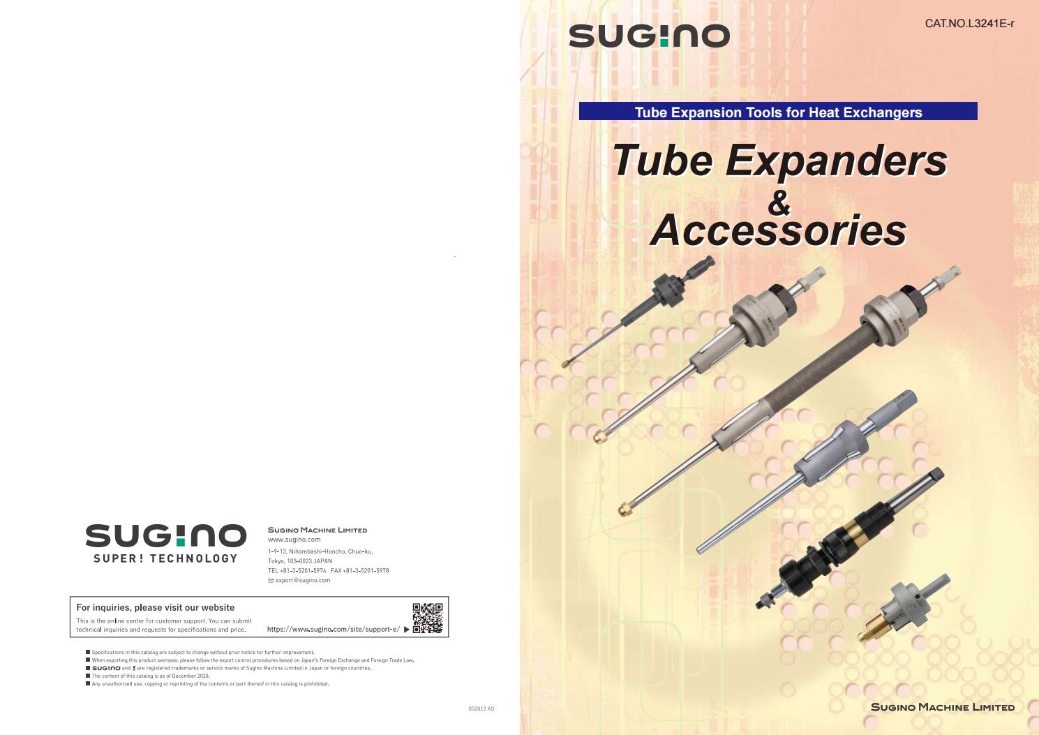 Sugino Tube Expanders and Accessories by SuginoCorp Issuu