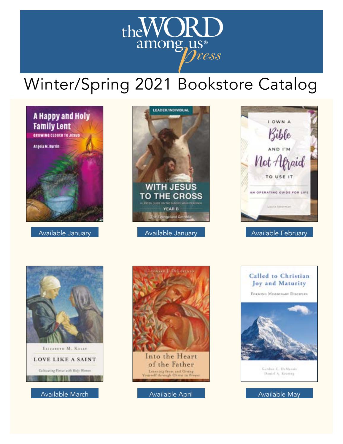 2021 Winter Spring Bookstore Catalog by The Word Among Us Issuu