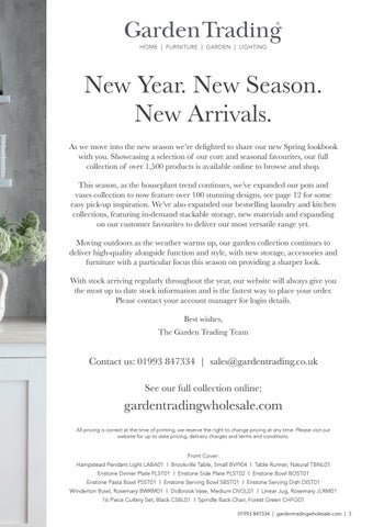 Garden Trading 春夏 21 批发 灯饰型录 第 3 页