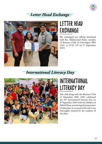 Quarterly Club bulletin of Rotaract Club of Capital City New Delhi, 册 - 1 第 13 页