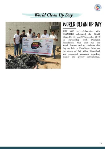 Quarterly Club bulletin of Rotaract Club of Capital City New Delhi, 册 - 1 第 14 页