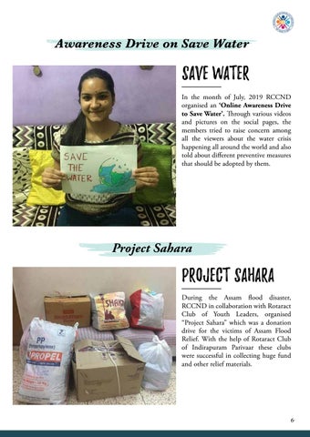 Quarterly Club bulletin of Rotaract Club of Capital City New Delhi, 册 - 1 第 7 页