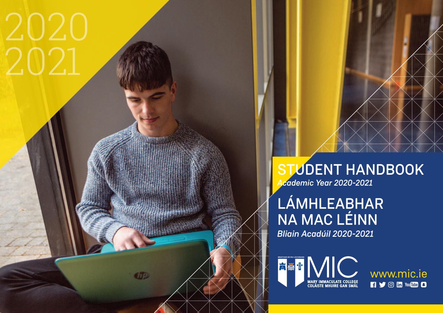 MIC Student Handbook 202021 by micireland Issuu