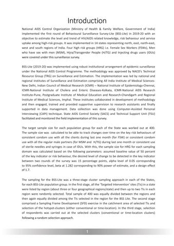 Behavioural Surveillance Survey-LTE, AIIMS, India 第 3 页