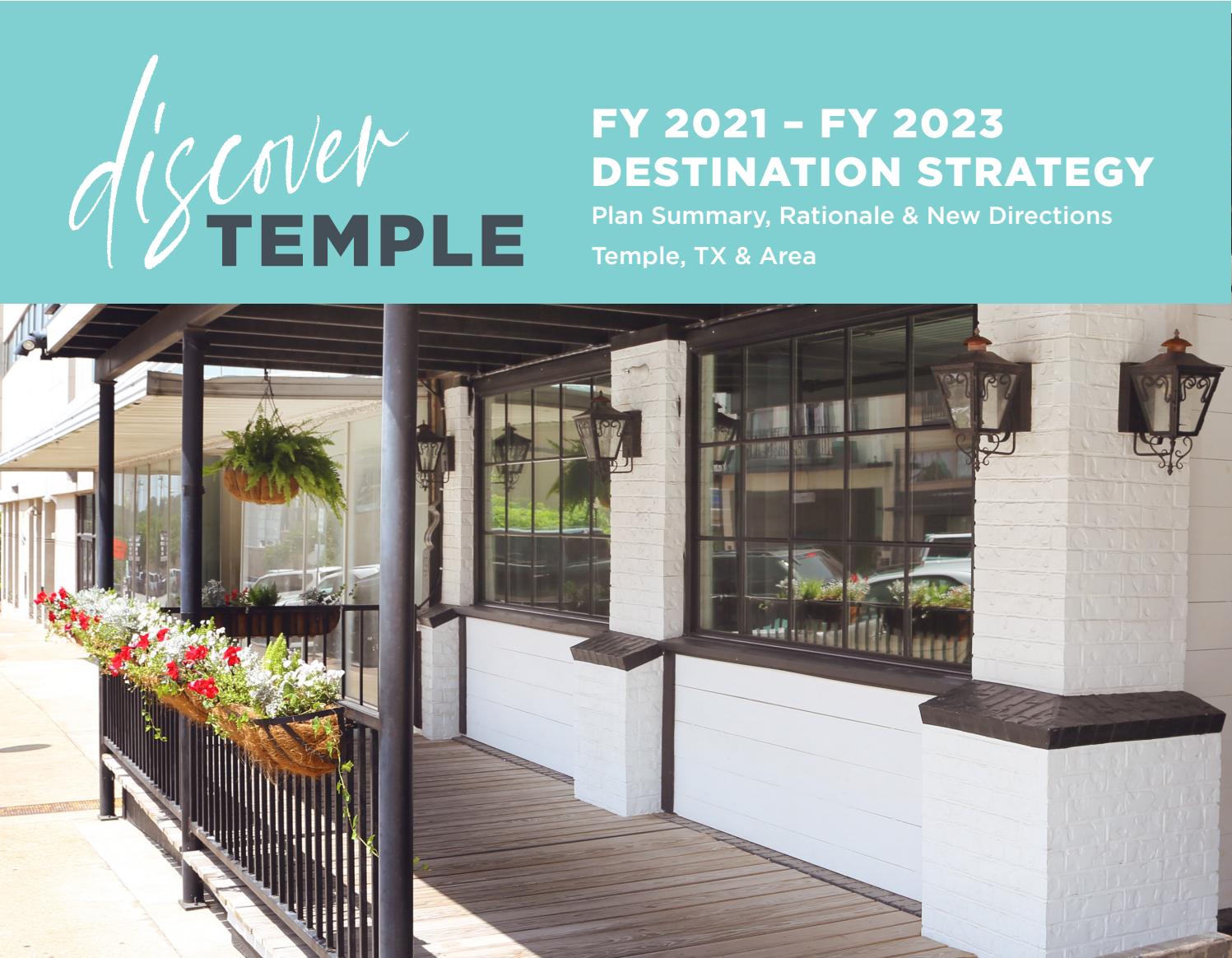 Destination Strategy by City of Temple Issuu