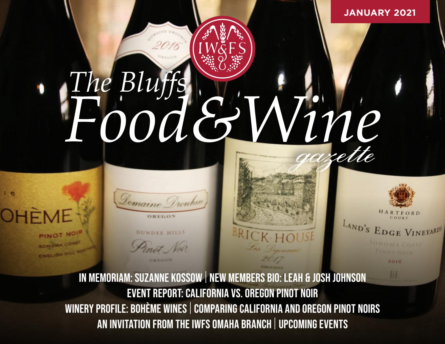 IWFS The Bluffs Food & Wine Gazette January 2021 by Omaha Magazine Issuu